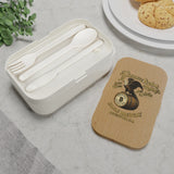 Bento Lunch Box – Vintage Gold Eagle/Barrel Design