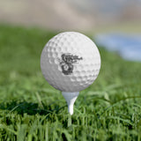 Golf Balls, 6pcs - Silver Eagle/Barrel