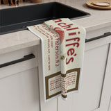 Bar Towel - Green + Cream Pure Malt Extract