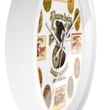 Vintage Brewery Label Wall Clock