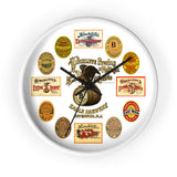Vintage Brewery Label Wall Clock