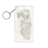 Single-Sided Printed Keychain Charm - Letterhead
