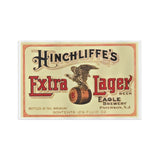 Bar Towel - Red + Cream Extra Lager w/thin border