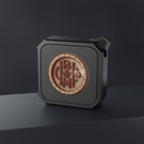 Blackwater Outdoor Bluetooth Speaker - HB+M Co. Barrelhead Logo
