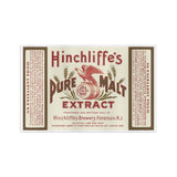 Bar Towel - Green + Cream Pure Malt Extract