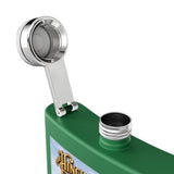 Stainless Steel Flask - 6oz. Vintage Modern Logo