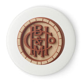 Wham-O Frisbee — Flying Disc - HB+M Co. Barrelhead logo