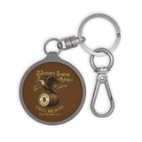 Keyring Tag - Gold Eagle/Barrel