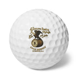 Golf Balls, 6pcs - Gold Eagle/Barrel
