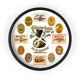 Vintage Brewery Label Wall Clock