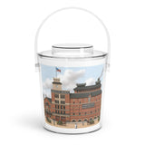 Ice Bucket with Tongs - Color Brewery Drawing