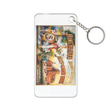 Single-Sided Printed Keychain Charm - Hinchliffe Lithograph