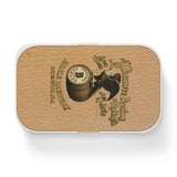 Bento Lunch Box – Vintage Gold Eagle/Barrel Design