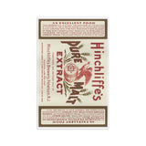 Bar Towel - Green + Cream Pure Malt Extract