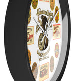 Vintage Brewery Label Wall Clock