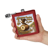 Stainless Steel Flask - 6oz. Vintage Modern Logo