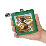 Stainless Steel Flask - 6oz. Vintage Modern Logo