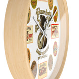 Vintage Brewery Label Wall Clock