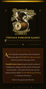 Vintage Parlour Games Pack I — The Hinchliffe Brewing & Malting Co.